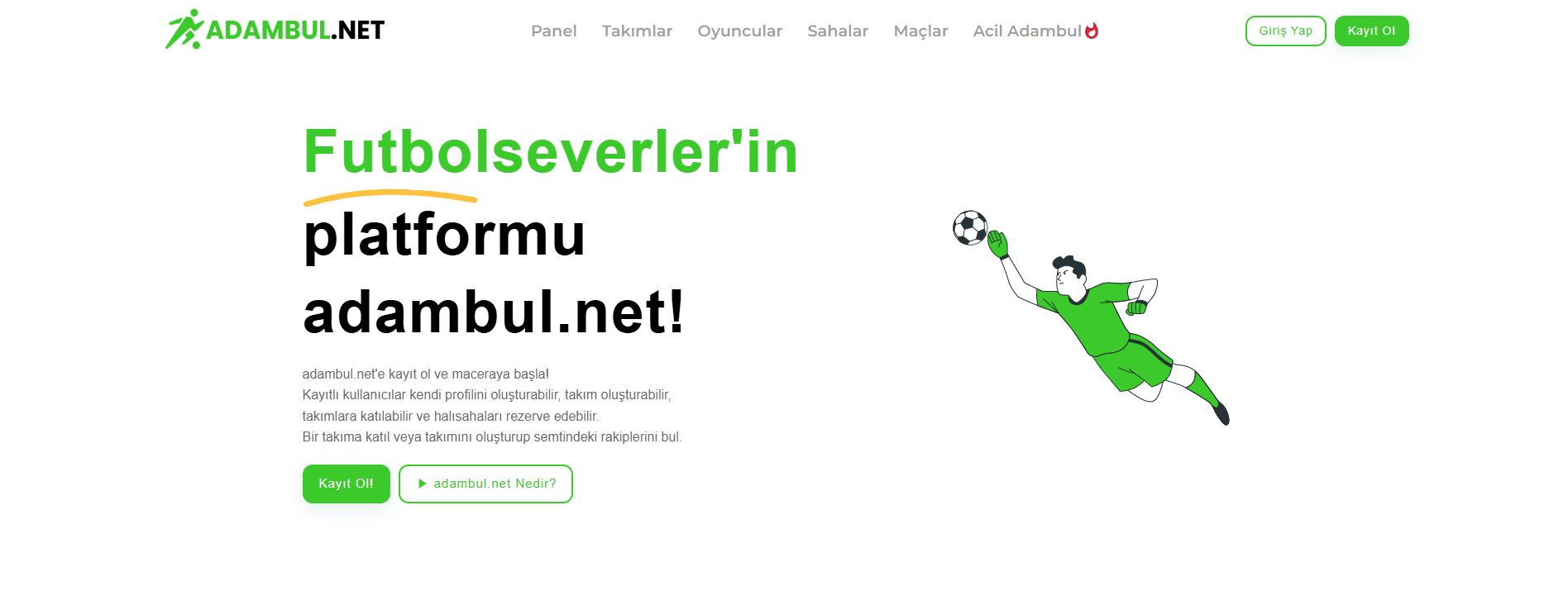 adambul.net - Sports Platform