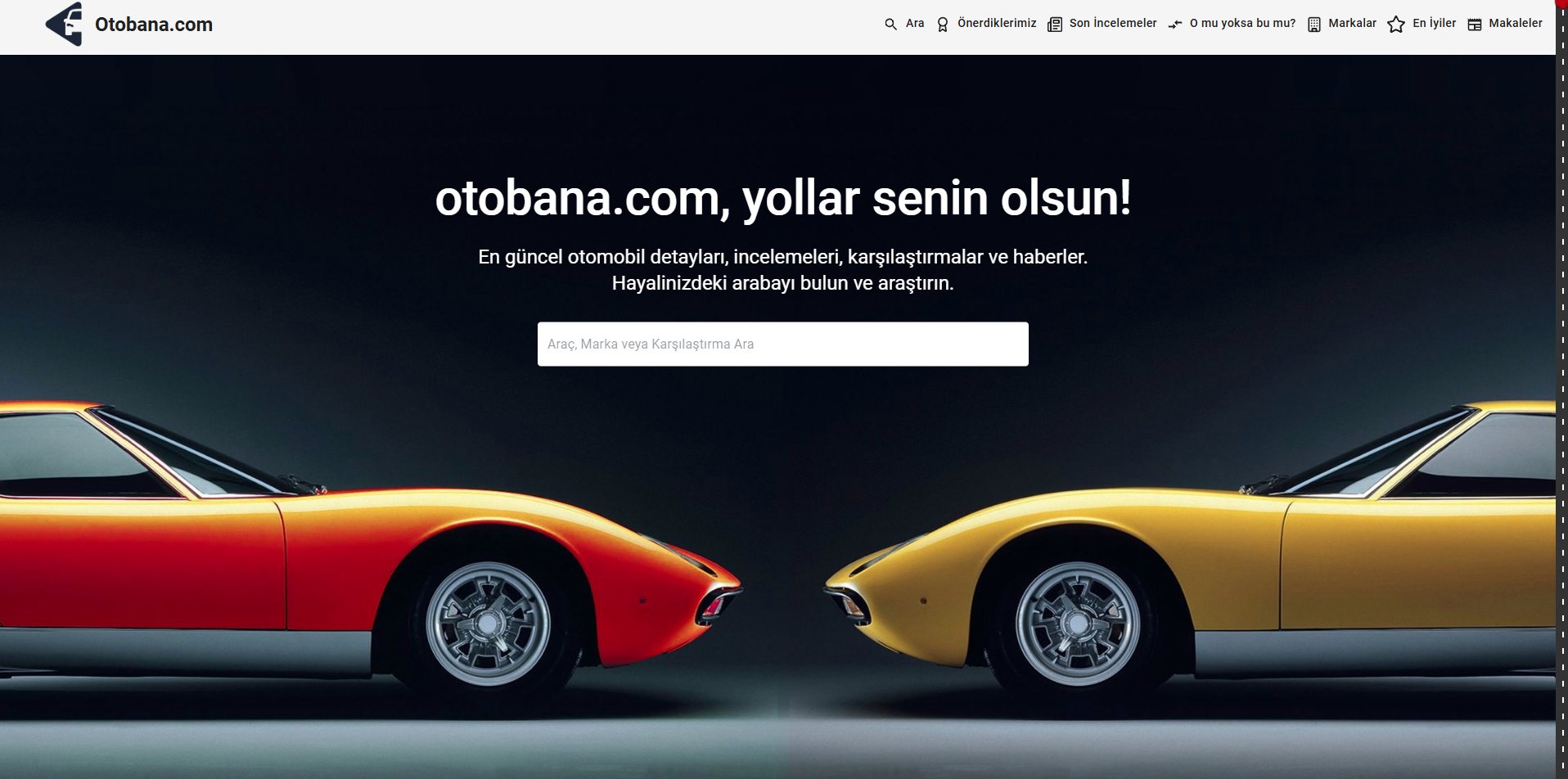 Otobana.com - Vehicle Platform